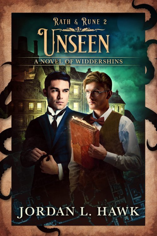Unseen by Jordan L. Hawk, MM office romance book cover
