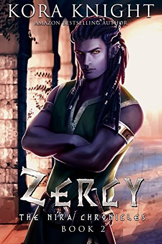 Zercy by Kora Knight, MM alien romance book cover